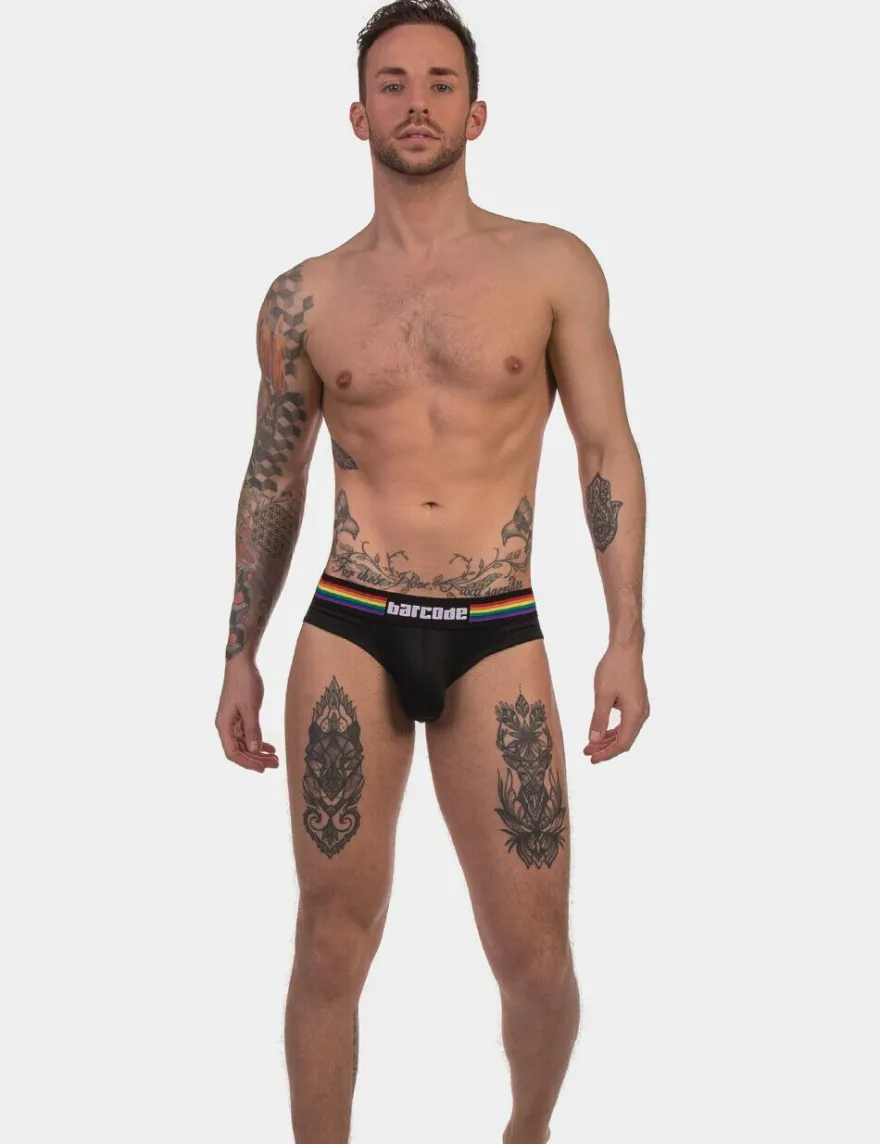 barcode Berlin - PRIDE Brief schwarz S M L XL XXL Herren Slip gay sexy 91743/100