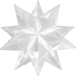 Bascetta Stern Ø30cm Weihnachtsstern zum Basteln Folia Transparentpapier