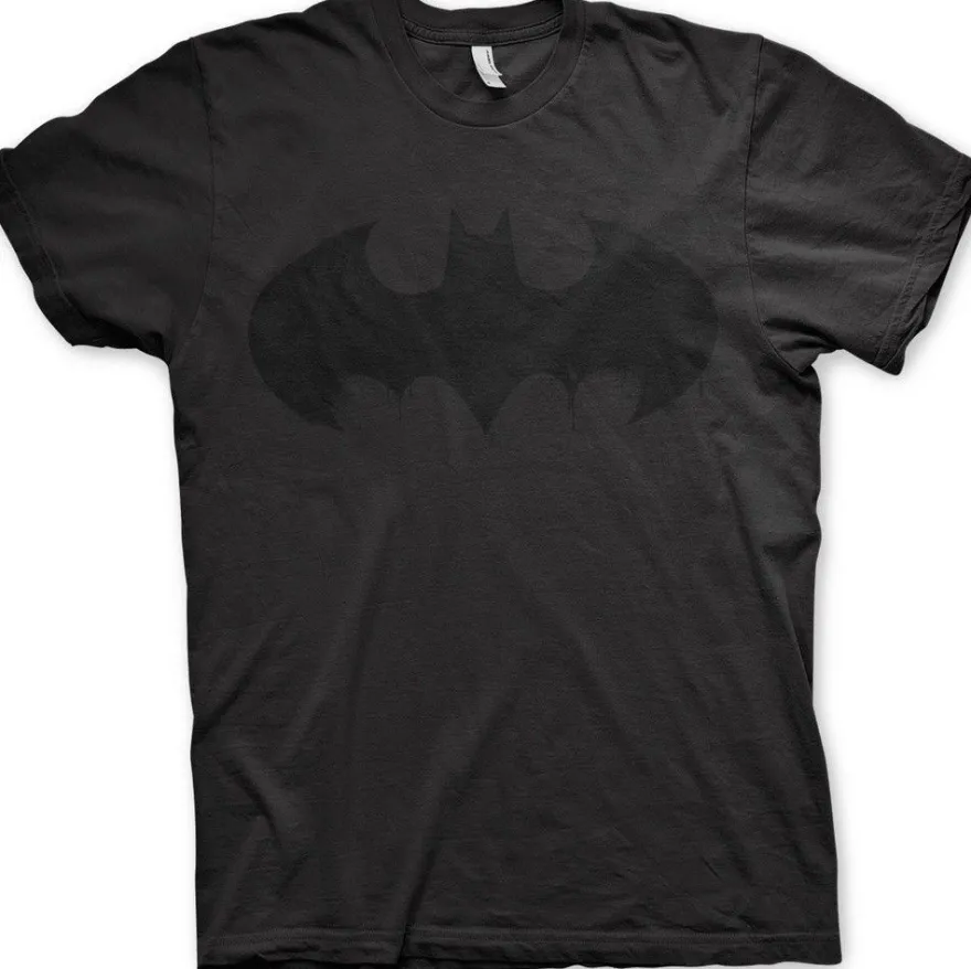 Batman Inked Logo T-Shirt Black