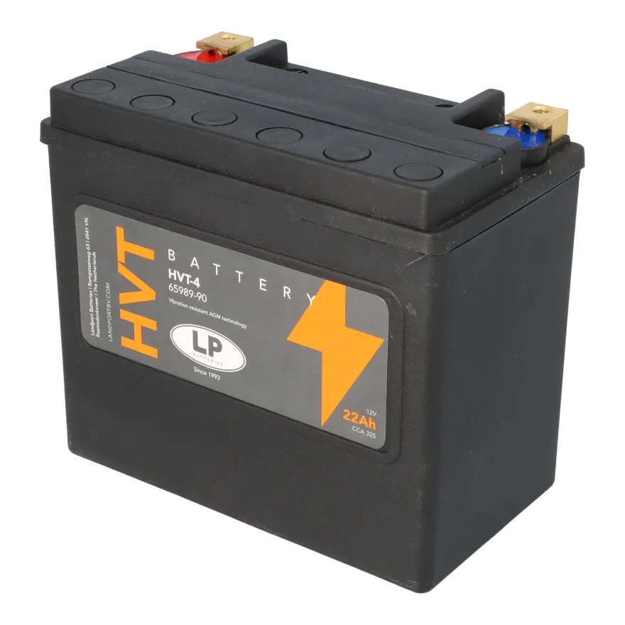 Batterie Nano-Gel 12V 22Ah für Motorrad Startbatterie MH HVT-4