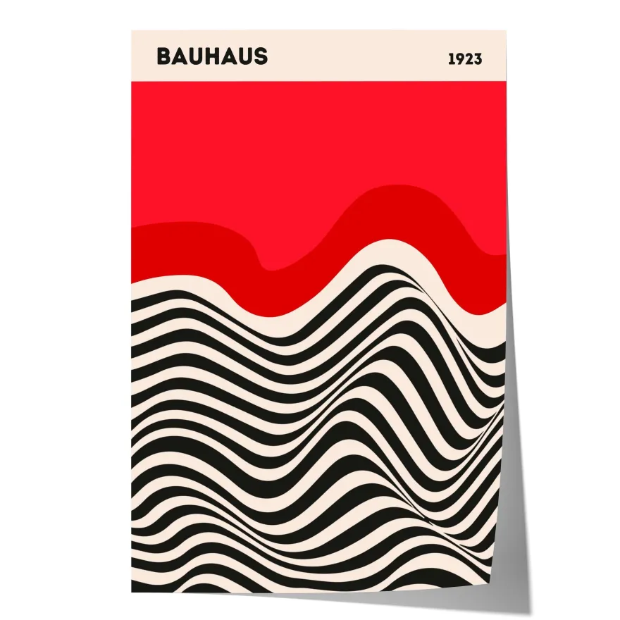 Bauhaus Ausstellung Poster · Geschenkidee · Bauhaus Design · Bauhaus Wandkuns