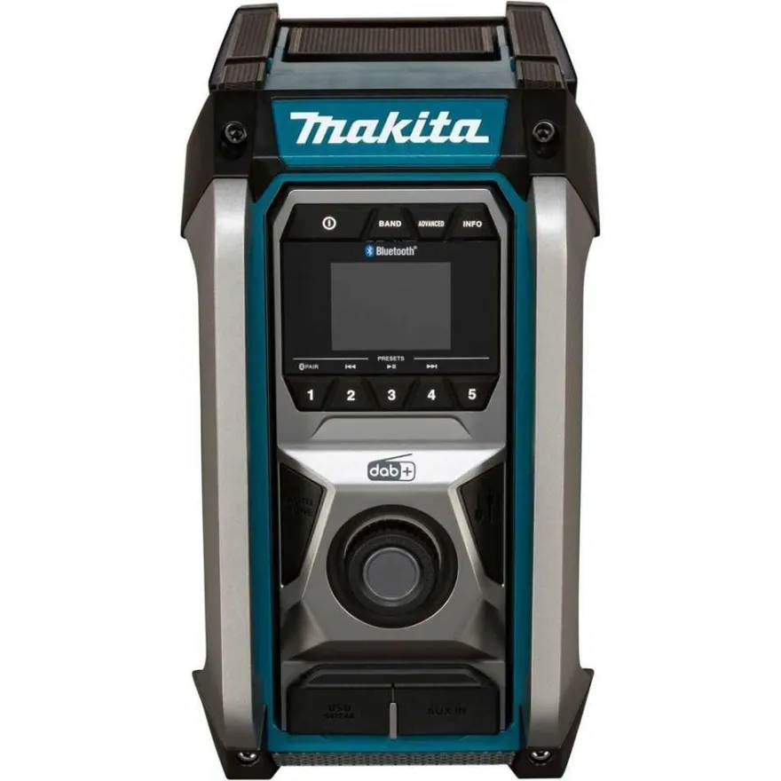 Baustellenradio Makita MR007GZ mit Bluetooth und DAB