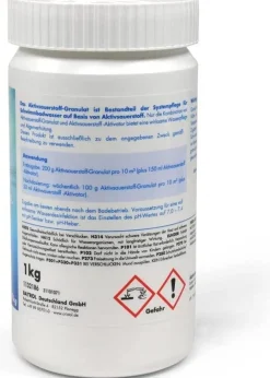 Bayrol Cristal - 2X 1,0 kg Aktivsauerstoff Granulat + 1x 1,0 l Aktivsauerstoff Aktiva
