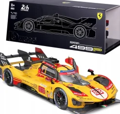 Bburago 18-16313 Ferrari 499P LMH #83 Modellauto 1:18 Le Mans 2024 Sammlermodell