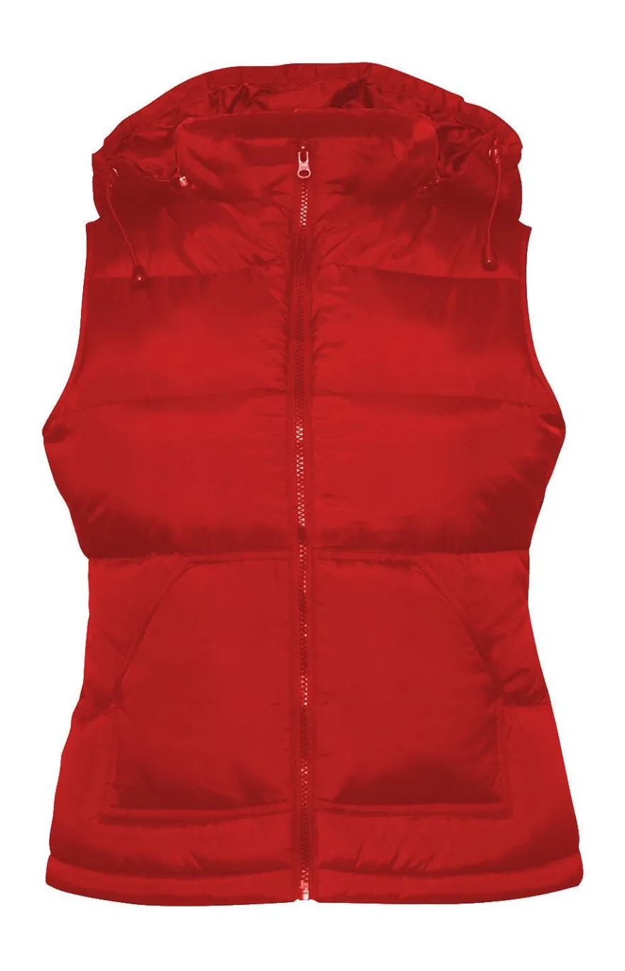 B&C Damen Weste wasserfest Fitness Outdoor Ladies Bodywarmer Zen+ JW935 NEU
