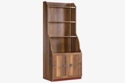 Bücherregal Pirat in Holzoptik