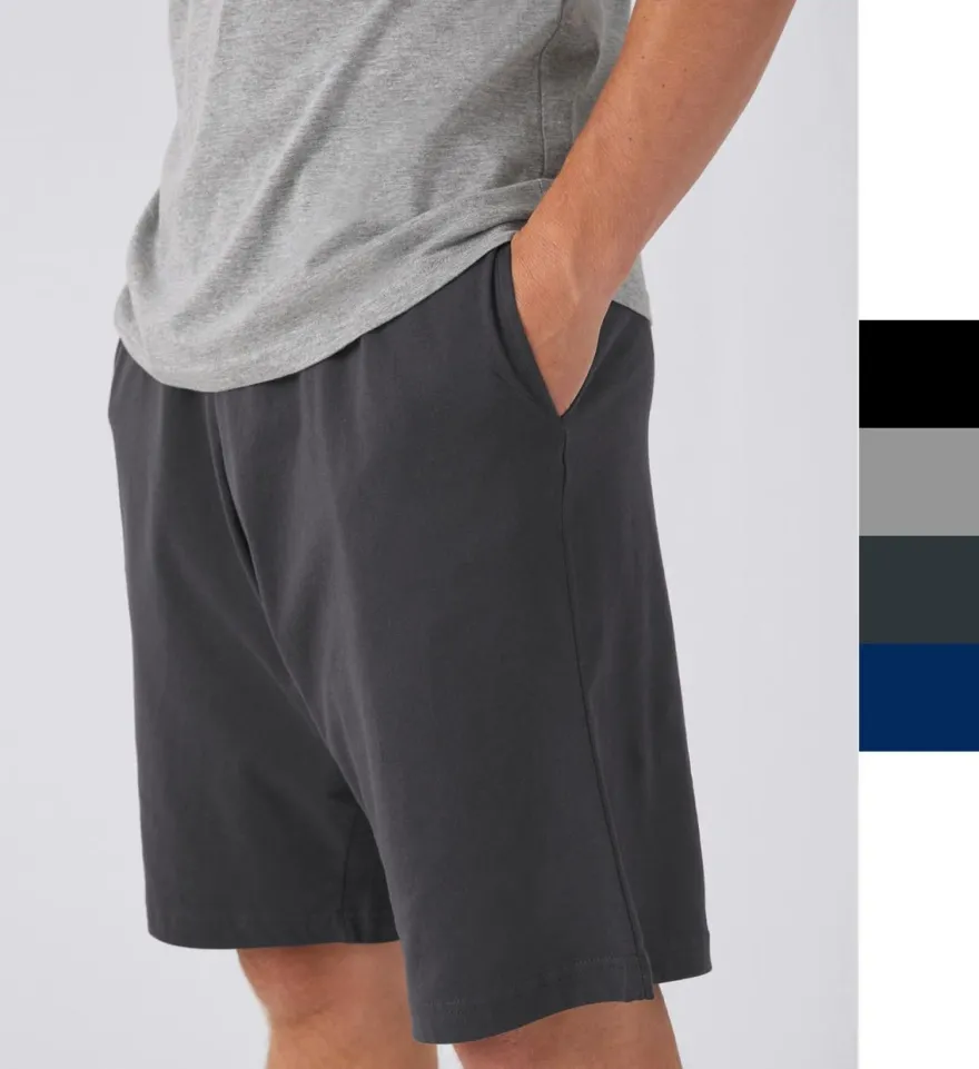 B&C Herren trainings Sport Shorts Fitness 100% Baumwolle Move TM202 NEU