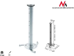 Beamer-Deckenhalterung MC-517S Maclean Beamerhalterung Projektorhalterung