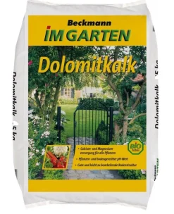 Beckmann 20 kg Dolomitkalk Naturkalk pH-Wert Gemüse Obst Ziergarten