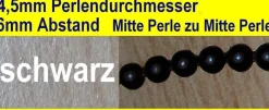 Bedienkette Kette 4,5x6mm Jalousie Rollo weiß grau beige braun schwarz Meterware