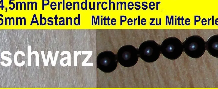 Bedienkette Kette 4,5x6mm Jalousie Rollo weiß grau beige braun schwarz Meterware