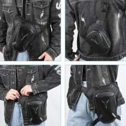 Beeluky Beintasche Motorrad für Herren Damen Oberschenkeltasche Wasserdicht