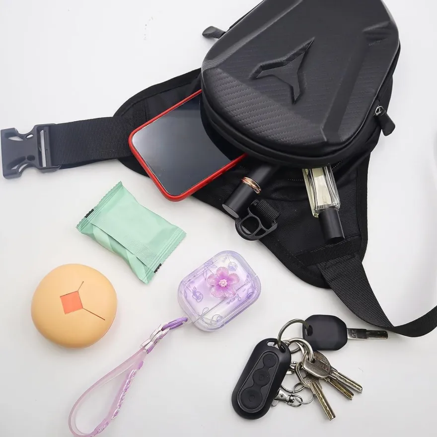 Beeluky Beintasche Motorrad für Herren Damen Oberschenkeltasche Wasserdicht