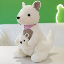 behaarte Mutter und Sohn Kangurus Plüschtiere Plüsch Spielzeug