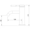 Beitz & Walz Aqvadesign Waschtisch-Ehm. / rund / neu / chrom