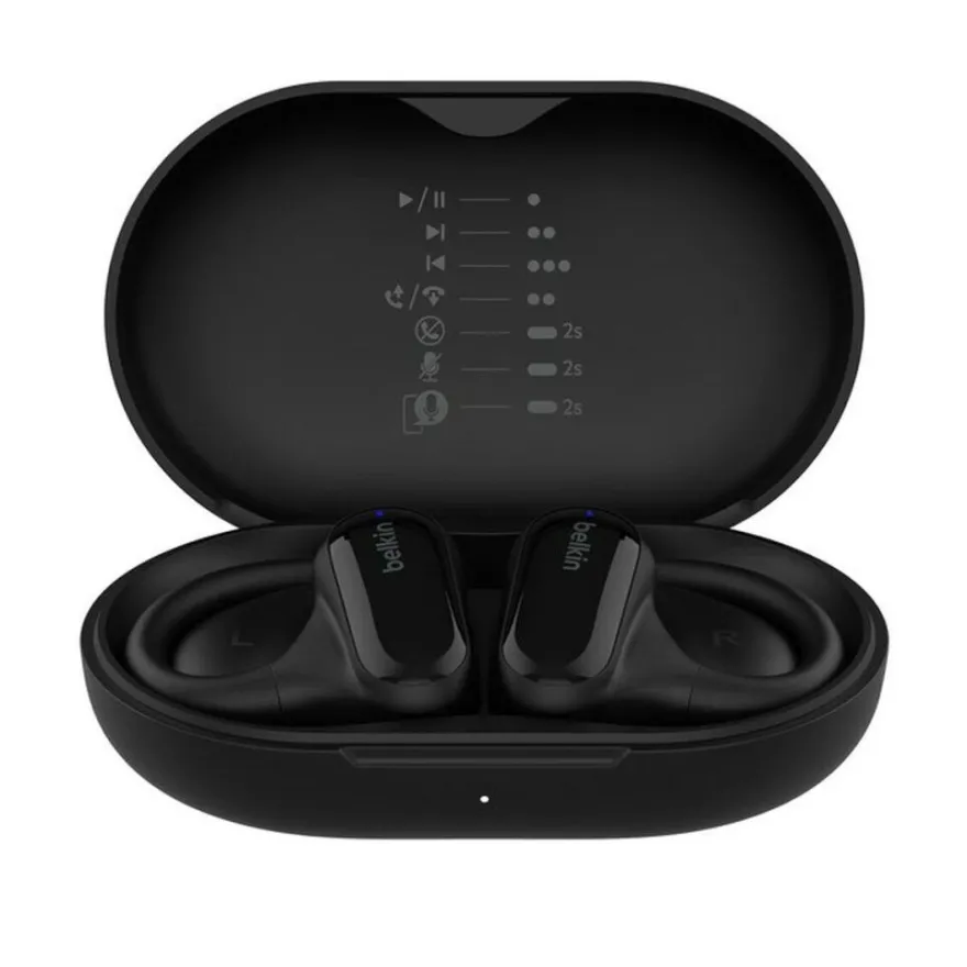 Belkin Soundform Clearfit Wirel. In-Ear Kopfh. schwarz AUC013ctBK