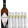 Belsazar Rosé Vermouth + 6 x Schweppes Dry Tonic Water (14,5 % vol., 1,95 Liter)