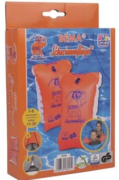 Bema Schwimm-Flügerl Schwimmflügel Orange Grösse 0 für Kinder von 1-6 Jahren (11-3