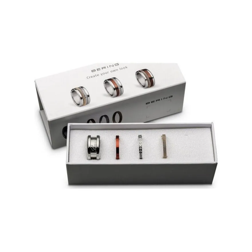 Bering Ringe Damen Symphony-Set6 8 Gr. 57 - Weite 57