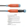 Berner Megapro 14 in 1 Magazin Schraubendreher 123591 Bit Depot orange