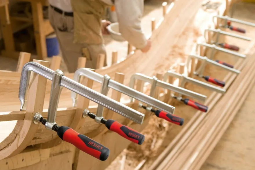 BESSEY Ganzstahl-Schraubzwinge GZ50-12-2K 500 x 120 mm