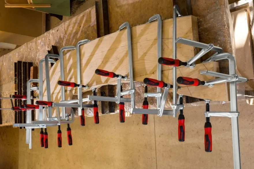 BESSEY Ganzstahl-Schraubzwinge GZ50-12-2K 500 x 120 mm