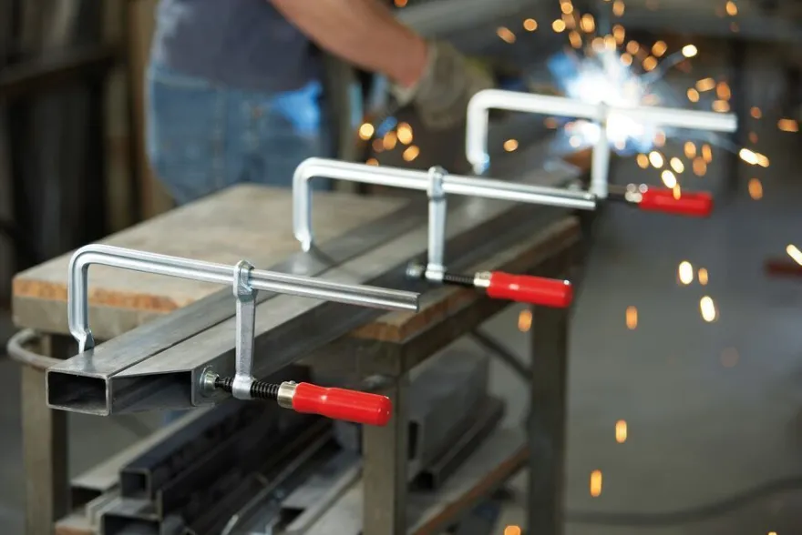 BESSEY Ganzstahl-Schraubzwinge classiX GS80 800 x 120 mm