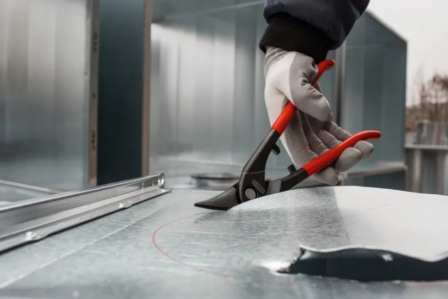 BESSEY Idealschere ohne Öffnungsanschlag D216-280-B-SBSK rechtsschneidend 280 mm