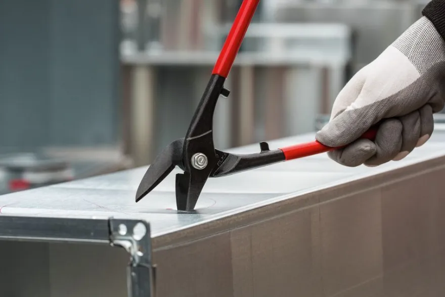 BESSEY Idealschere ohne Öffnungsanschlag D216-280-B-SBSK rechtsschneidend 280 mm