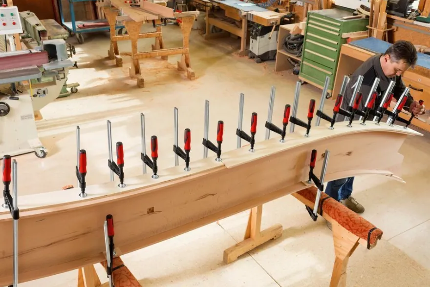 BESSEY Temperguss-Schraubknecht TGK80-2K 800 x 120 mm