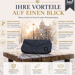 Best For Kids Kinderwagen Handwärmer - Universell, Wasserdicht & Kuschelig, Winter