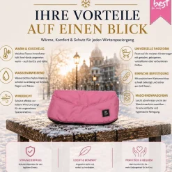 Best For Kids Kinderwagen Handwärmer - Universell, Wasserdicht & Kuschelig, Winter