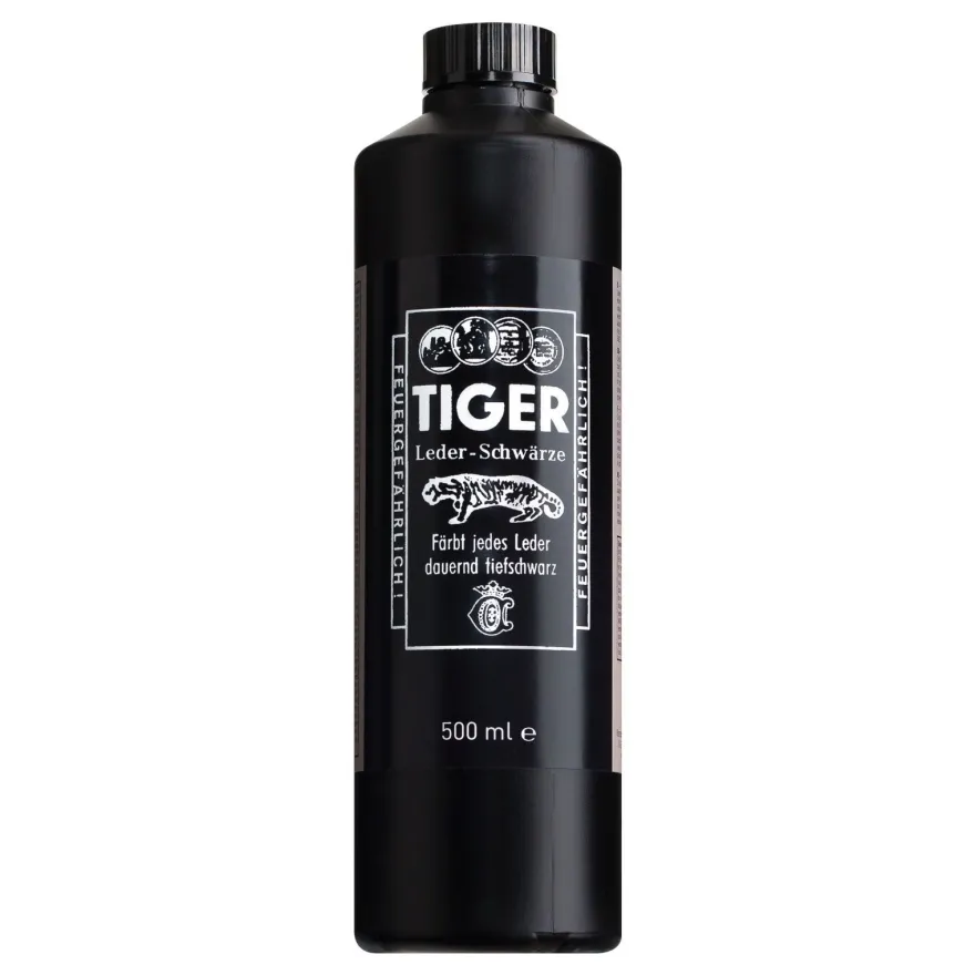 B & E TIGER Leder-Schwärze - 500 ml