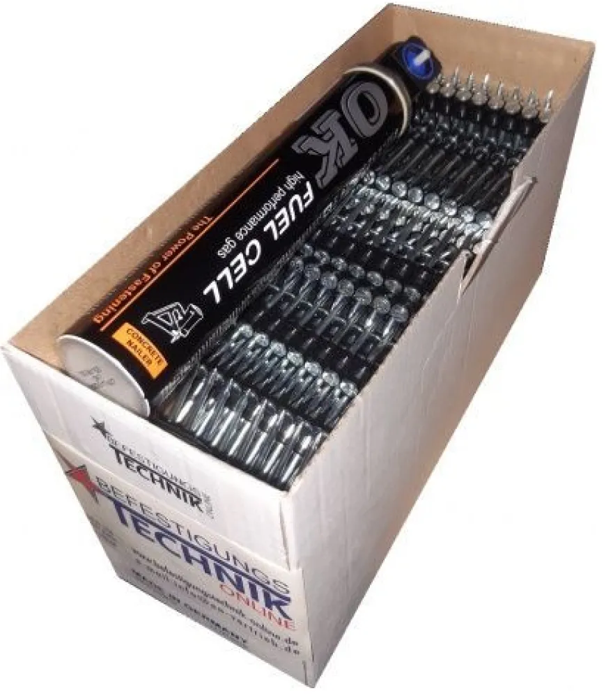 Betonnägel 2,6x40mm Gas blau für Würth Diga CS1 Spit Pulsa 1000 Powers C3 BeA CN40 B