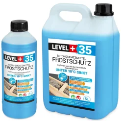 Beton-Zusatzmittel 1L Frostschutz Beton-Plastifizierer Betonverflüssiger L+35