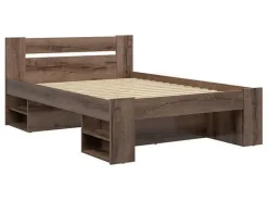 Bett Funktionsbett Bettanlage mit 3 Bettkästen, Schubkästen 140 oder 160 cm Neu