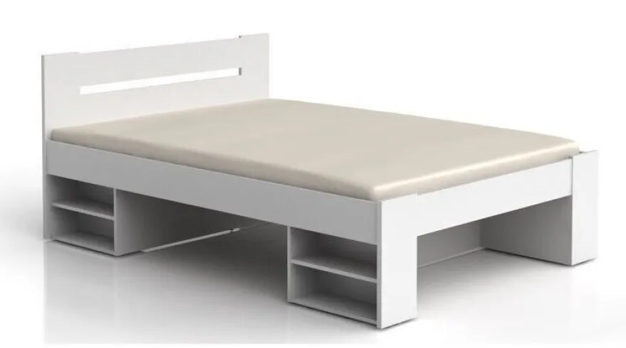 Bett Funktionsbett Bettanlage mit 3 Bettkästen, Schubkästen 140 oder 160 cm Neu