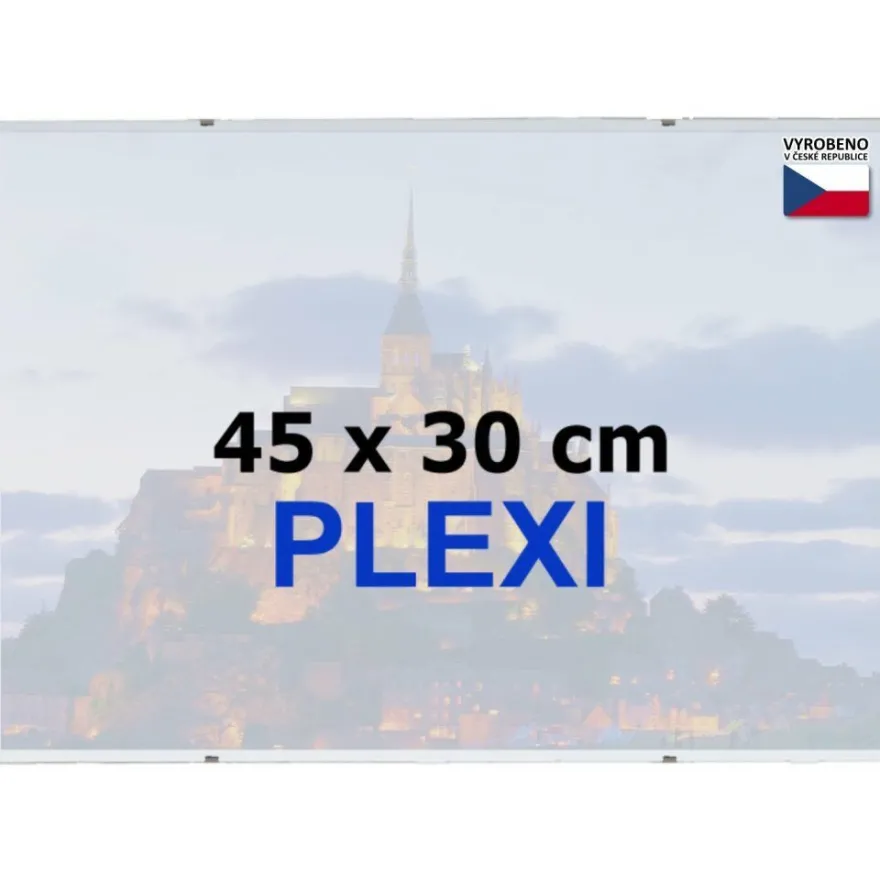 BFHM Euroclip-Rahmen 45x30cm (Plexiglas)