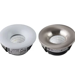 Bianca - 3 W LED Mini Spot inkl. Trafo rund Chrom/Weiß NW
