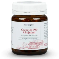 BioProphyl Coenzym Q10 Ubiquinol | 100 mg bioaktives Coenzym Q10 hochdosiert