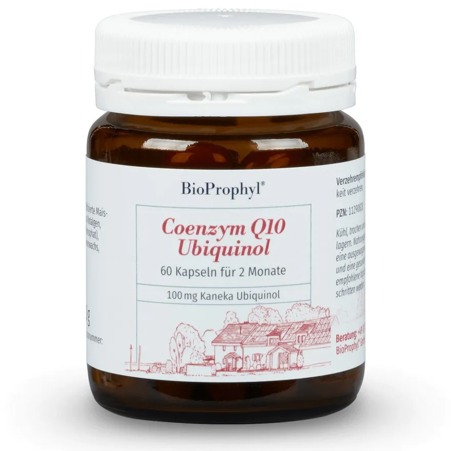 BioProphyl Coenzym Q10 Ubiquinol | 100 mg bioaktives Coenzym Q10 hochdosiert