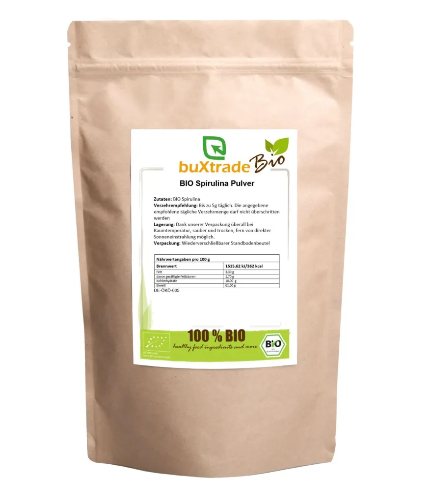 BIO Spirulina Pulver 500g