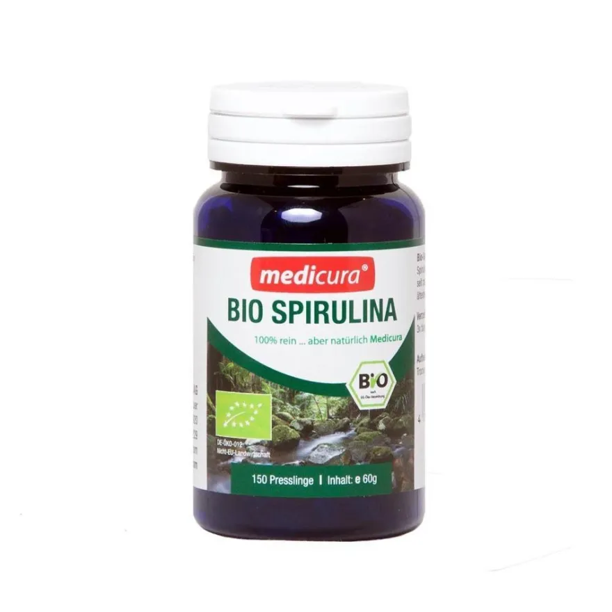 Bio Spirulina 100 % rein - 150 Presslinge