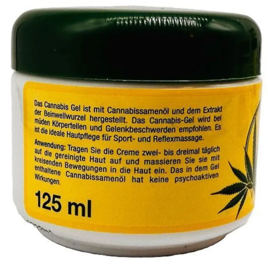 Bio-Vital Cannabis Gel Teufelskralle Körper Hanf Gel 4x125ml