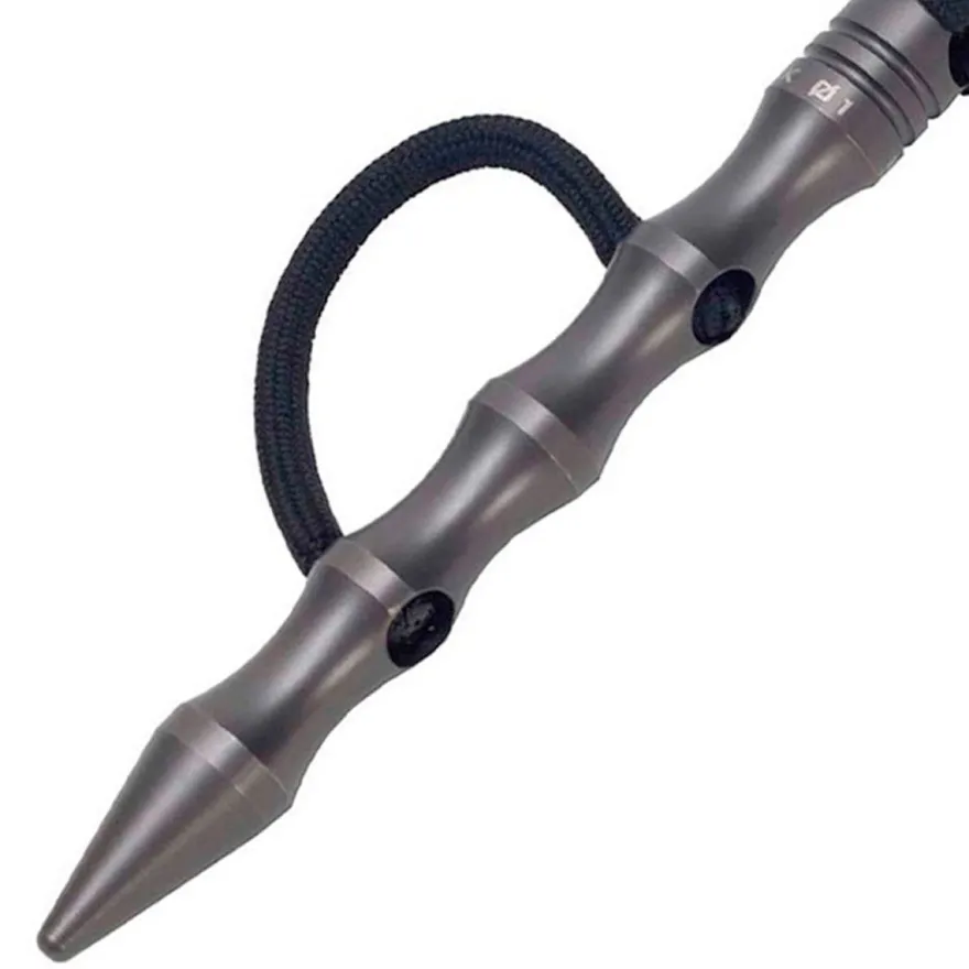BlackField Palmstick Kubotan T.C.K ø1 titanbeschichtet, mit Kordel