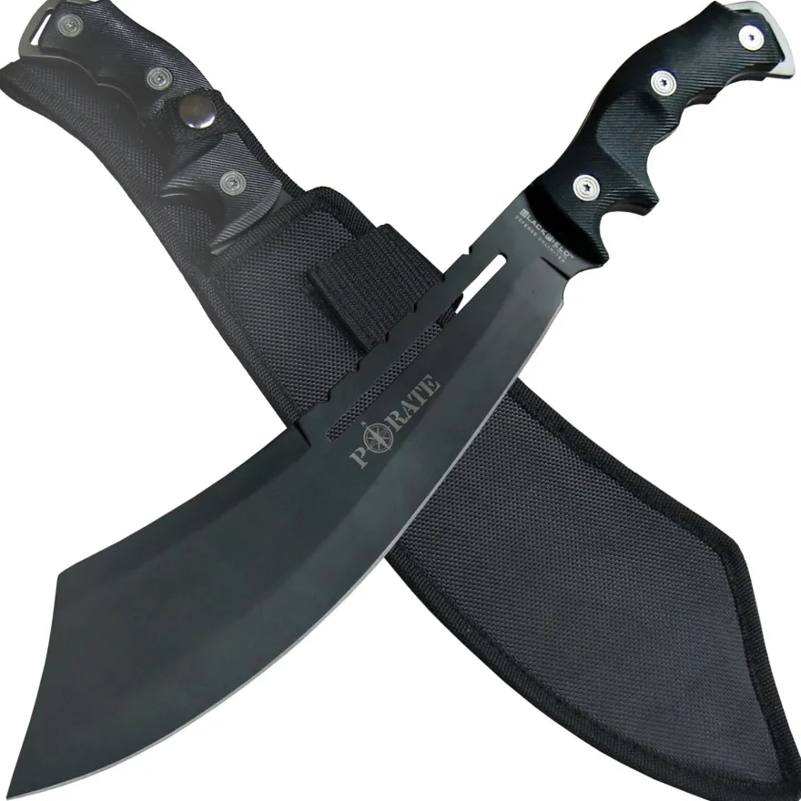 BlackField PIRATE Machete Buschmesser Integral Klinge inkl. Nylonscheide