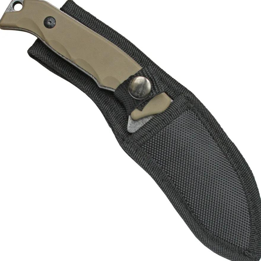Black Ice Jagdmesser Outdoormesser Hunter III G10 Beschalung mit Gürteletui