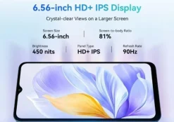Blackview Wave 8 - 6.56 Zoll, 12 GB RAM, 256 GB ROM, 13MP, Black, Android 14