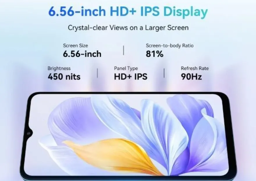 Blackview Wave 8 - 6.56 Zoll, 12 GB RAM, 256 GB ROM, 13MP, Black, Android 14