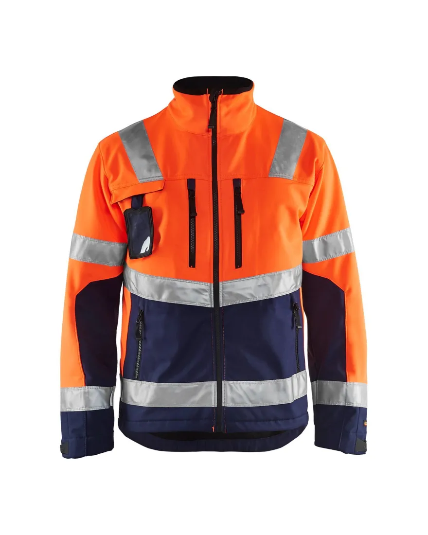 Blakläder High Vis Softshell Jacke 4900 2517 in div. Farben